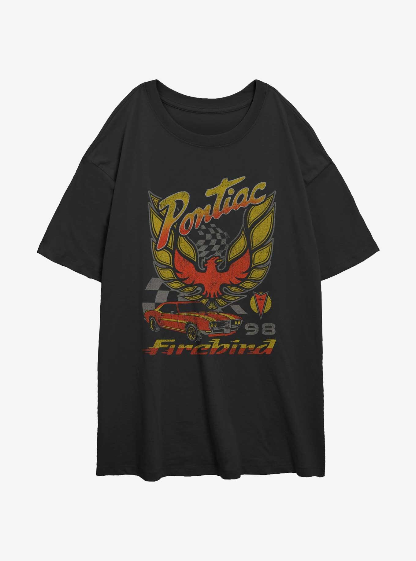 General Motors Pontiac Firebird Race Womens Oversized T-Shirt Limited Stock