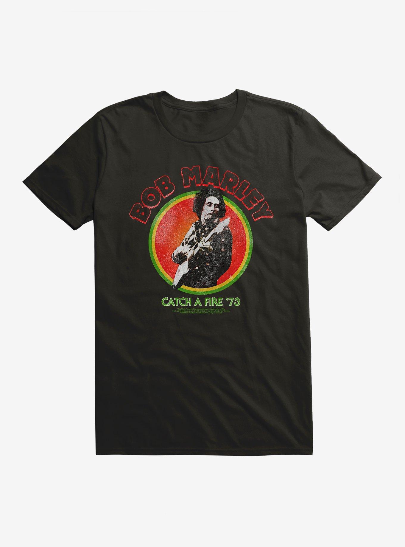 Bob Marley Catch A Fire '73 T-Shirt Special