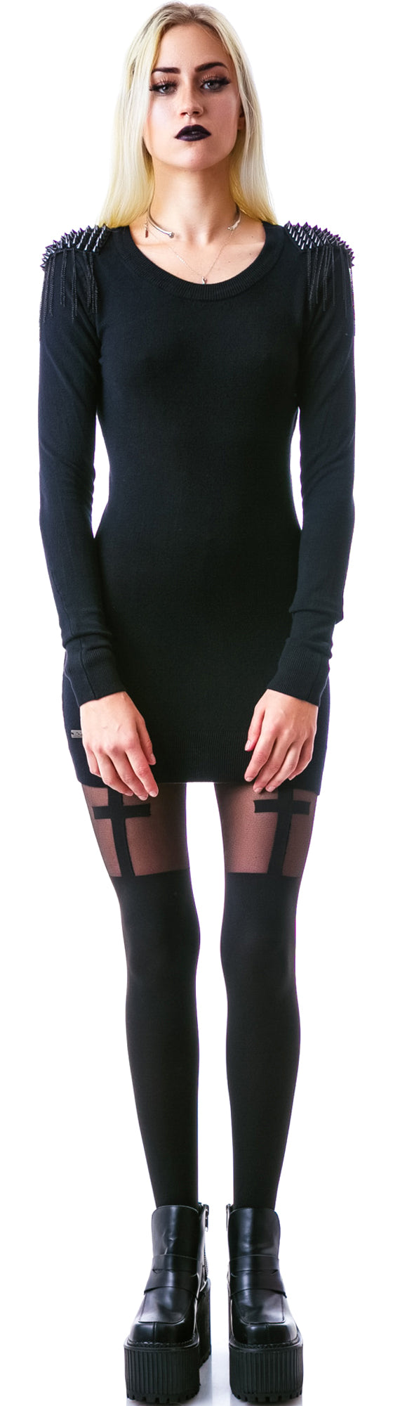 I Mean Business Shoulder Pad Dress Sale