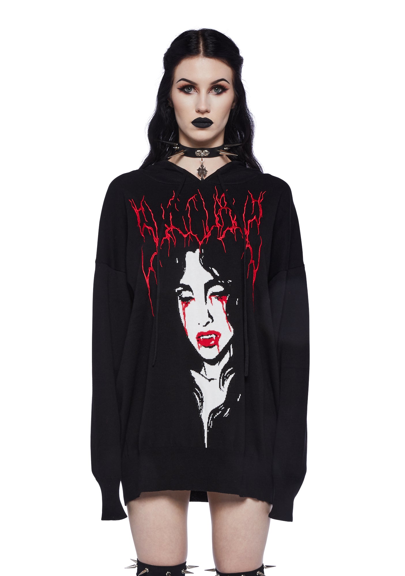 Death Stare Hooded Sweater Flash Sale