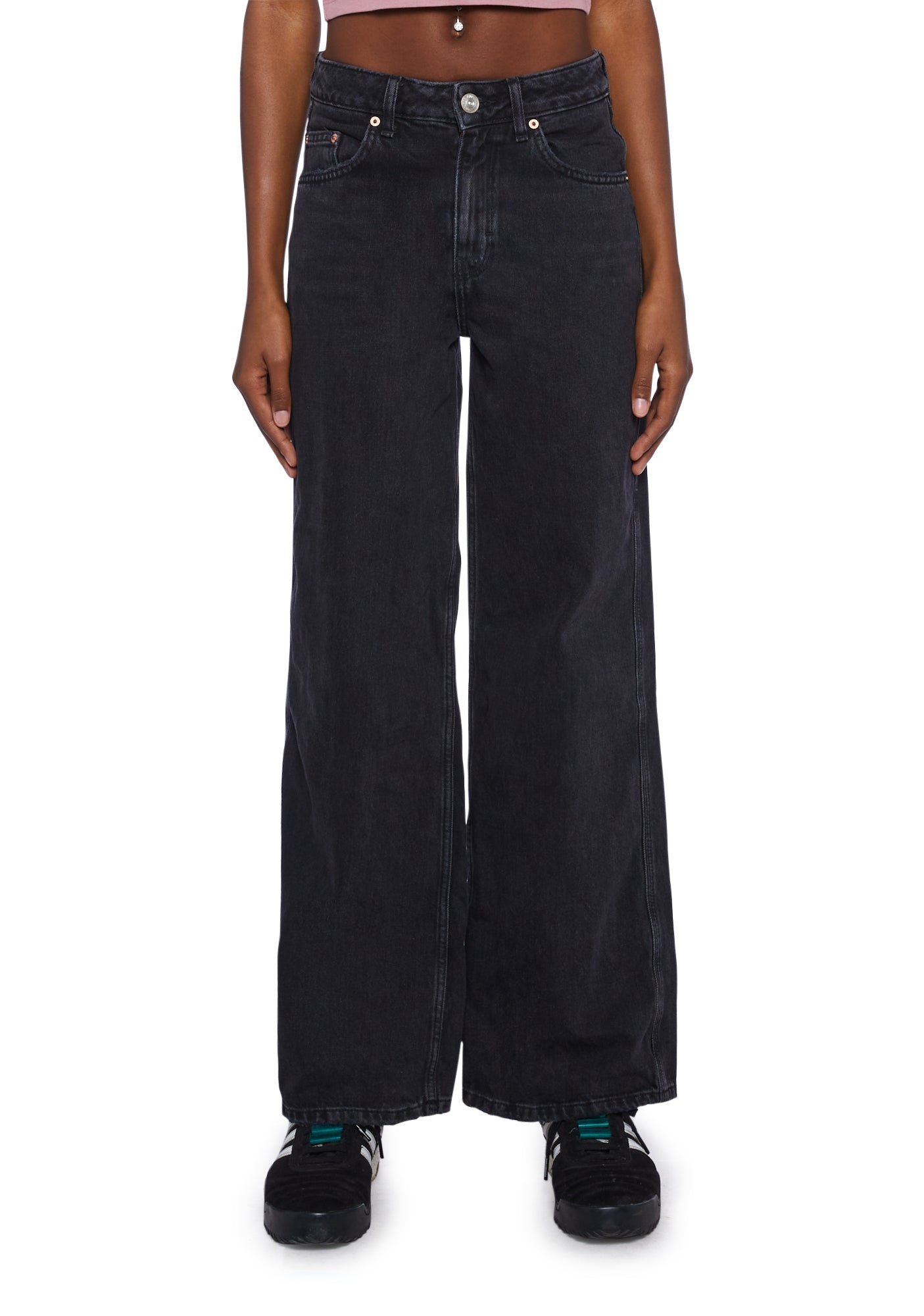 Wide Leg Puddle Jeans Flash Sale
